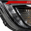 2010-2013 Hyundai Tucson Projector Headlights w/ LED Light Strip (Matte Black Housing/Clear Lens)