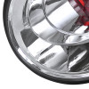 1998-2005 Volkswagen Beetle Tail Lights (Chrome Housing/Clear Lens)