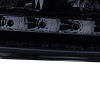 1999-2006 Volkswagen Golf Mk4 GTI/R32 Cabrio Projector Headlights w/ R8 Style LED Light Strip (Glossy Black Housing/Smoke Lens)