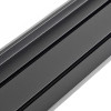 2005-2021 Toyota Tacoma Double (Crew) Cab 5" Wide Black Aluminum Side Step Running Boards