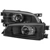 1995-2001 Subaru Impreza Retro Style Projector Headlights (Matte Black Housing/Clear Lens)