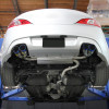 2009-2014 Hyundai Genesis Coupe 2.0T T-304 Stainless Steel Catback Exhaust System w/ Burnt Tip
