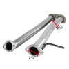 2003-2007 Infiniti G35 Coupe Stainless Steel Dual Catback Exhaust System (Burnt Tip)