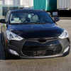 2012-2017 Hyundai Veloster LED Light Bar Projector Headlight w/ Sequential Turn Signal Lights (Chrome Housing/Clear Lens)