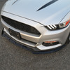 2015-2017 Ford Mustang Glossy Black Polypropylene 3PC Bumper Lip