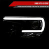 2007-2013 Toyota Tundra/ 2008-2017 Sequoia LED C-Bar Projector Headlights (Glossy Black Housing/Smoke Lens)