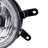 2005-2009 Ford Mustang GT Deluxe/Premium H10 Halo Ring Fog Lights (Chrome Housing/Clear Lens)