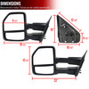 2004-2006 Ford F-150 Power Adjustable, Heated, & Manual Extendable Towing Mirrors w/ Clear Lens LED Turn Signal Lights