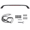 1996-2000 Honda Civic Coupe Matte Black ABS Rear Spoiler Wing w/ LED 3rd Brake Light