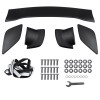 2008-2014 Subaru Impreza WRX/STI/2.5i Sedan Matte Black ABS 5PC Rear Trunk Spoiler Wing