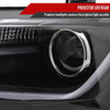 2011-2018 Volkswagen Jetta MK6 LED Bar Projector Headlights (Matte Black Housing/Clear Lens)