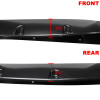 2009-2018 Dodge RAM 1500 / 2019-2021 RAM Classic Fleetside Smooth Rivet Style Fender Flares