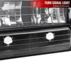 1994-1998 Chevrolet Silverado/Tahoe/Suburban/C10 Factory Style Headlights w/ Bumper & Corner Lights (Matte Black Housing/Clear Lens)