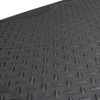 Universal PVC Rubber Floor Mats - 4PC (Gray)