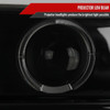 1999-2002 Chevrolet Silverado/ 2000-2006 Tahoe Suburban Dual Halo Projector Headlights w/ Bumper Lights (Black Housing/Smoked Lens)