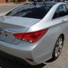2011-2014 Hyundai Sonata White Bar LED Tail Lights (Chrome Housing/Red Clear Lens)