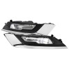 2017-2018 Ford Fusion LED Fog Lights Kit (Chrome Housing/Clear Lens)