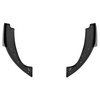 2016-2020 Honda Civic Sedan Matte Black Polypropylene Rear Bumper Lip Diffuser Set