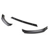 2014-2017 Volkswagen Golf Mk7 Matte Black Polypropylene 3PC Bumper Lip