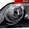2006-2011 Honda Civic Sedan Crystal Headlights (Matte Black Housing/Clear Lens)