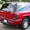 2000-2006 Chevrolet Suburban/Tahoe GMC Yukon/Yukon XL LED Tail Lights (Matte Black Housing/Clear Lens)