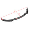 2009-2012 Mazda Miata MX-5 Glossy Black 3PC Front Bumper Lip Splitter Kit