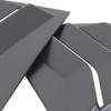 2011-2021 Dodge Charger Matte Black Window Louvers