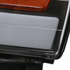 2002-2005 Dodge RAM 1500/2003-2005 Dodge RAM 2500/3500 LED Tube Factory Style Headlights (Matte Black Housing)/Clear Lens)
