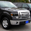 2009-2014 Ford F-150 LED Strip Projector Headlights (Matte Black Housing/Clear Lens)