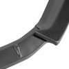 2017-2018 Audi A4/S4 Matte Black 3PC Front Bumper Lip Splitter Kit