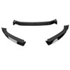 2017-2018 Audi A4/S4 Glossy Black 3PC Front Bumper Lip Splitter Kit