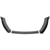 2014-2019 Ford Fiesta Glossy Black 3PC Front Bumper Lip Splitter Kit