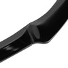 2010-2011 Mazda 3 S-Sport Glossy Black 3PC Front Bumper Lip Splitter Kit
