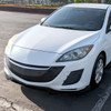 2010-2011 Mazda 3 S-Sport Glossy Black 3PC Front Bumper Lip Splitter Kit