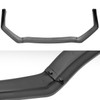 2018-2021 Subaru WRX/STI Matte Black 3PC Front Bumper Lip Splitter Kit