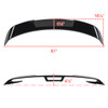2015-2022 Ford Mustang Glossy Black GT500 Style Rear Trunk Spoiler Kit