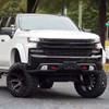 2019-2022 Chevrolet Silverado 1500 LED Fog Lights Kit (Chrome Housing/Clear Lens)