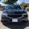 2018-2021 Acura TLX Matte Black 3PC Front Bumper Lip Splitter Kit