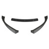 2016-2020 Tesla Model S Matte Black 3PC Front Bumper Lip Splitter Kit