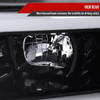 2019-2022 Dodge RAM 2500/3500/4500/5500 LED Tube Projector Headlights (Jet Black Housing/Clear Lens)