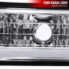 1994-1998 GMC C10/Sierra/Suburban/Yukon Factory Style Headlights w/LED Strip and Bumper & Corner Lights (Chrome Housing/ Clear Lens)