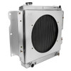 1987-2006 Jeep Wrangler TJ YJ 2.4L/4.2L 3-Row Radiator with Fan Shroud Design