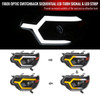 2012-2015 Toyota Tacoma Switchback Sequential LED Bar Projector Headlights (Matte Black Housing/Clear Lens)