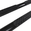 2020-2022 Jeep Gladiator JT Black 4" Oval Side Step Nerf Bars Running Boards
