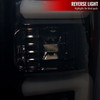2009-2014 Ford F-150 White C-Bar LED Tail Lights (Glossy Black Housing/Smoked Lens)