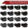 2019-2022 Dodge RAM 2500/3500/4500/5500 Switchback Sequential LED Turn Signal Projector Headlights (Jet Black Housing/Smoke Lens)