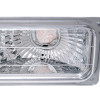 1994-1999 GMC C/K C10 Sierra Dual Halo Projector Headlights With Bumper and Corner Signal Lights (Chrome Housing/Clear Lens)