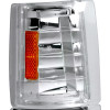 1994-1999 GMC C/K C10 Sierra Dual Halo Projector Headlights With Bumper and Corner Signal Lights (Chrome Housing/Clear Lens)