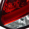 2012-2014 Ford Focus Hatchback LED Tail Lights (Chrome Housing/Red Lens)