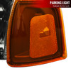2001-2011 Ford Ranger Factory Style Headlights w/ Amber Lens Corner Signal Lights (Chrome Housing/Smoke Lens)